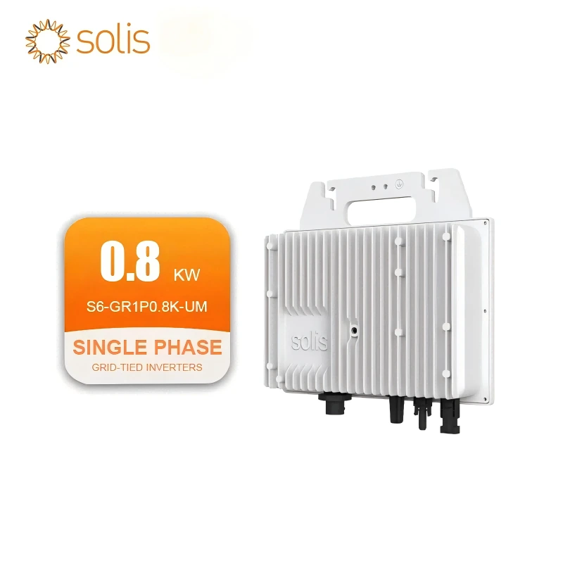 Inverter solare monofase Solis S6-GR1P0.8K-UM 0.8kw ad alta efficienza per impianto solare 1