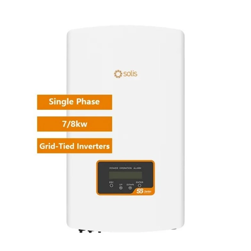 Solis S6-GR1P(7-8)K2 7kw 8kw einphasig 220 V Netzgebundener Solar-Wechselrichter 1