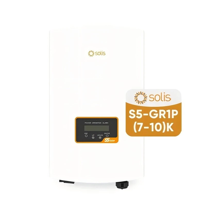 Home Preferred Solis on Grid Solar Inverter Low Price S5-GR1P(7-10)K Single Phase Three MPPT for Solar System 1