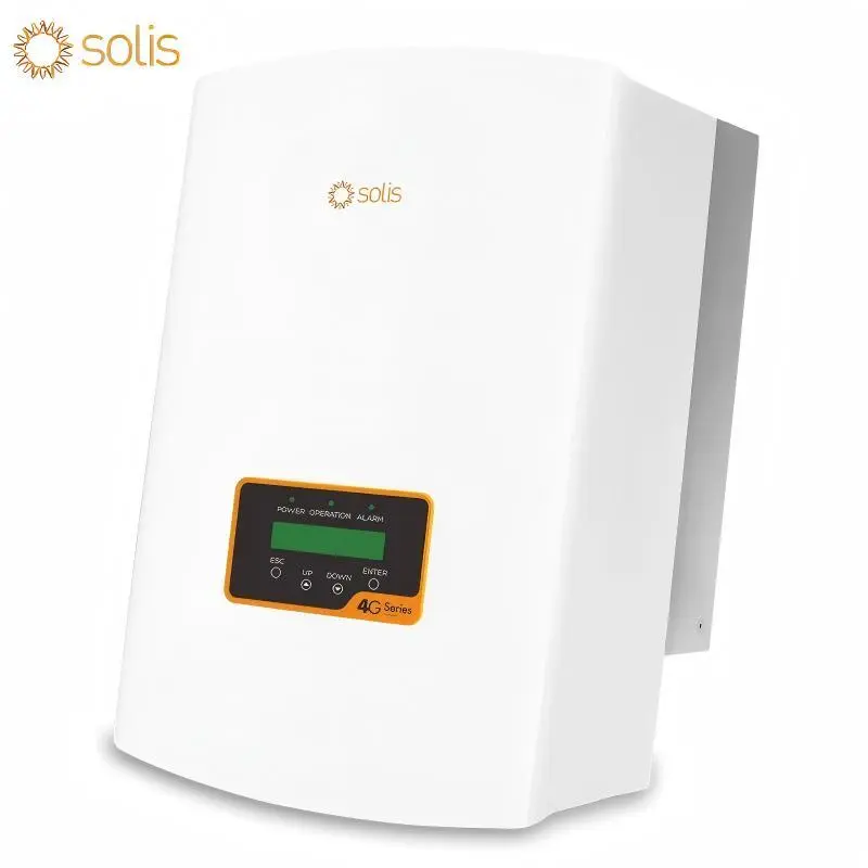 Monitoramento inteligente Uso doméstico na rede DC para AC Inversor solar 9kw 10kw Monofásico Grid-Tied Inversor Solis 1