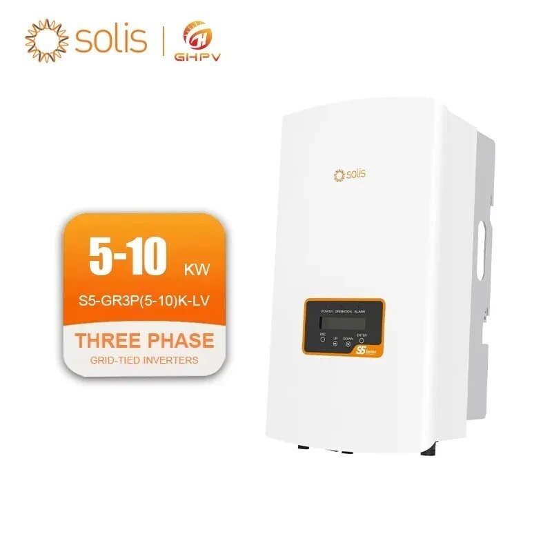 Solis Inverter S5-GR3P(5-10)K-LV 3 phase 330V Solar Grid-Tied Inverter High Efficiency Product for Solar Systems 1