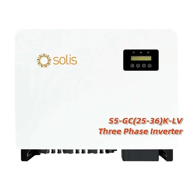 Onduleur sur réseau Growatt le plus vendu 25kw 30kw 36kwOnduleur triphasé Solis S5-GC (25-36) K-LV pour système sur réseau 1