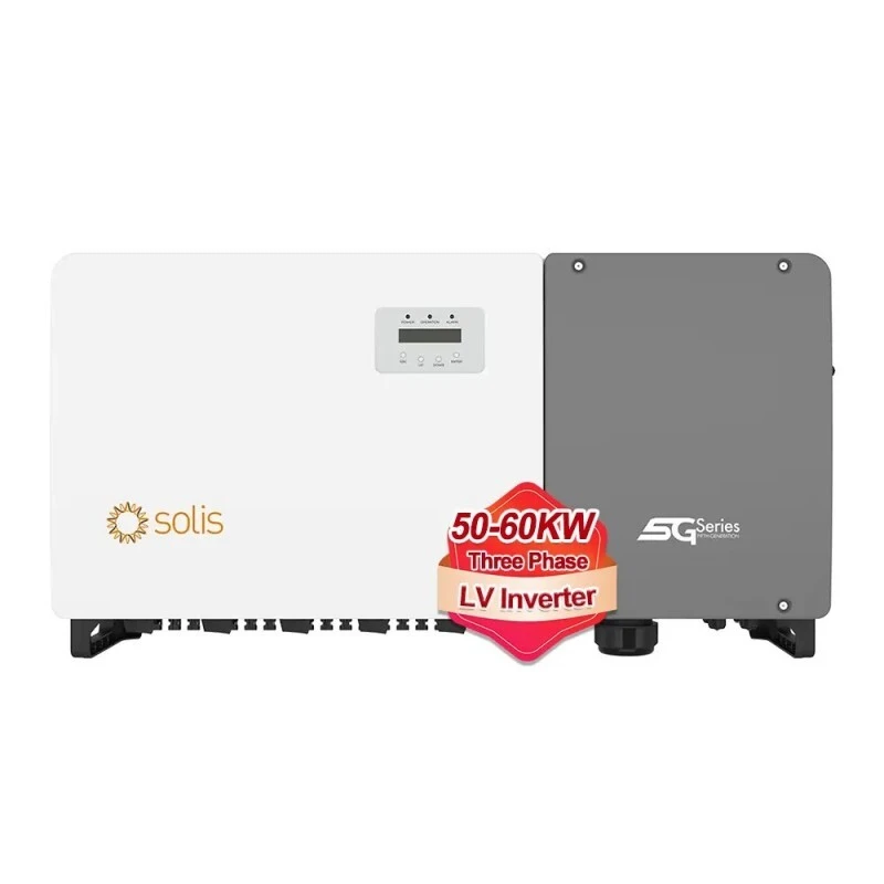 Solis Three Phase 220VAC S5-GC(50-60)K-LV US Version 50kw 60kw on Grid Solar Inverter With 6/8pcs Mppt Tracker 1