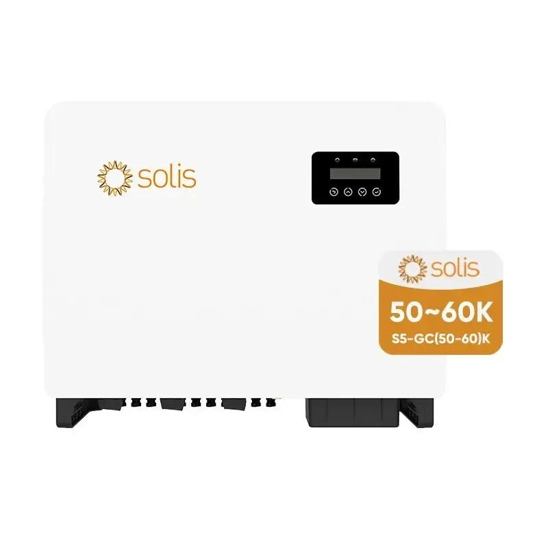 Energy Efficient Solar Inverters S5-GC(50-60)K 50kw 60kw EU Version CE Certificate Solis Three Phase Grid-Tied Inverters 1