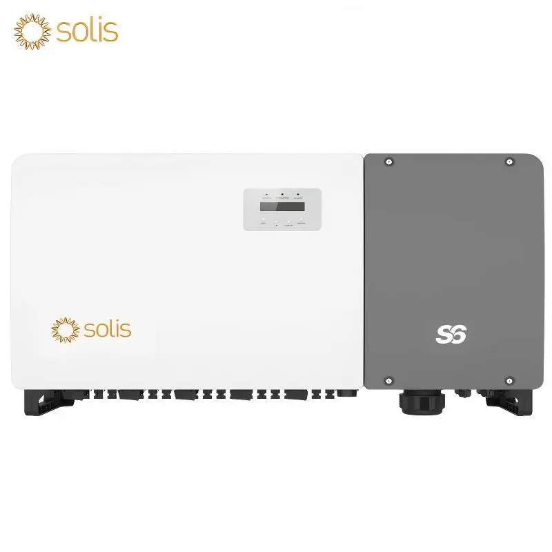 Inversor solar Solis original de fábrica de alto voltaje, 50 kW, 60 kW y 75 kW, trifásico, Solis-(50-75)K-LV-5G-PRO, inversores solares conectados a la red. 1