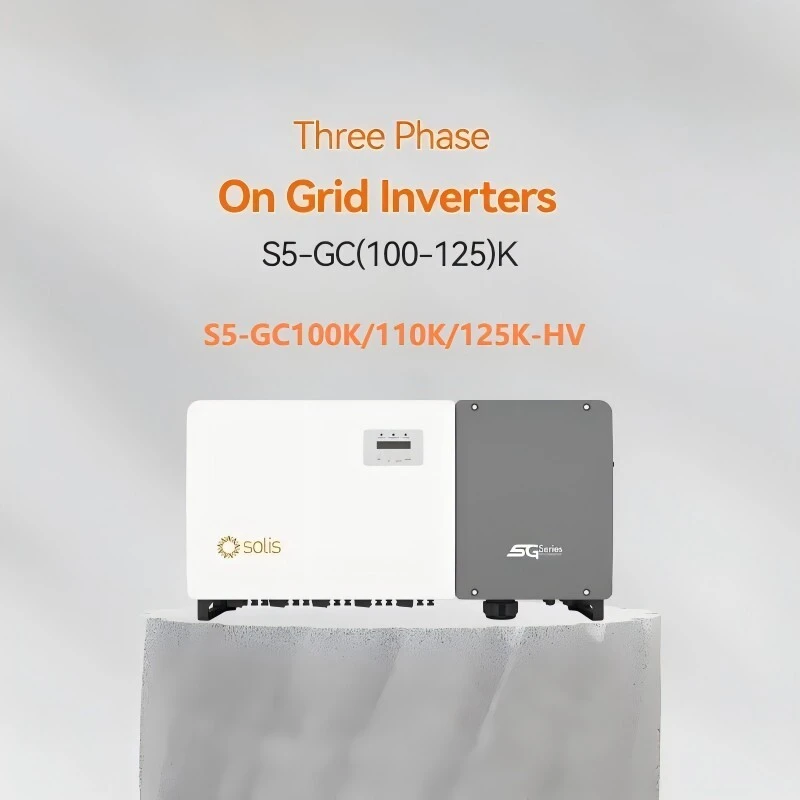 Onduleur Solis S5-GC (100-125)K 100 kW 110 kW 125 kW onduleur solaire triphasé connecté au réseau 1