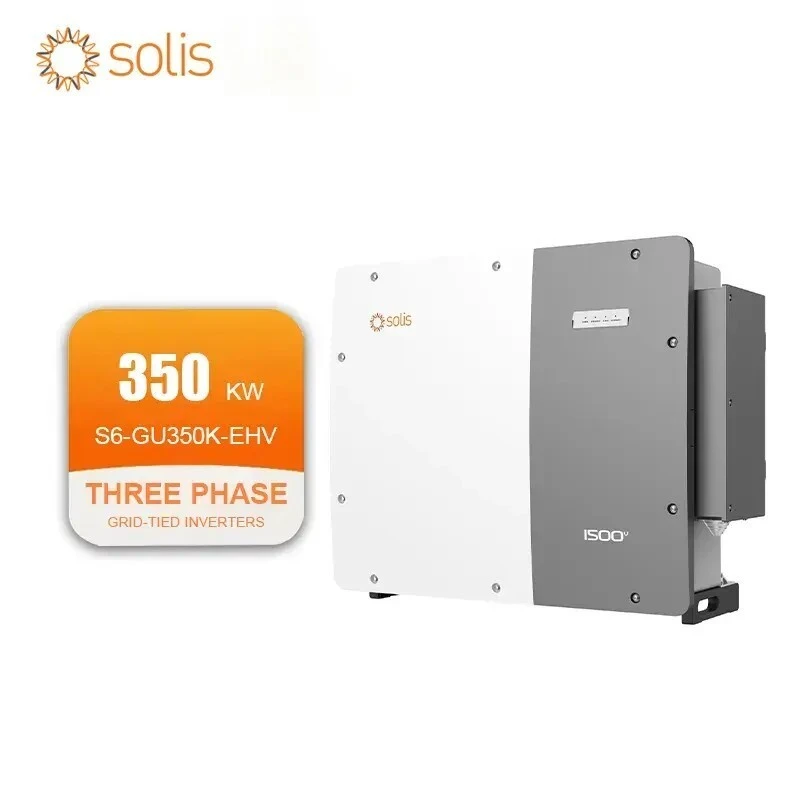 Onduleur solaire triphasé Solis S6-GU350K-EHV 350 kW connecté au réseau à prix réduit pour systèmes photovoltaïques commerciaux et industriels 1
