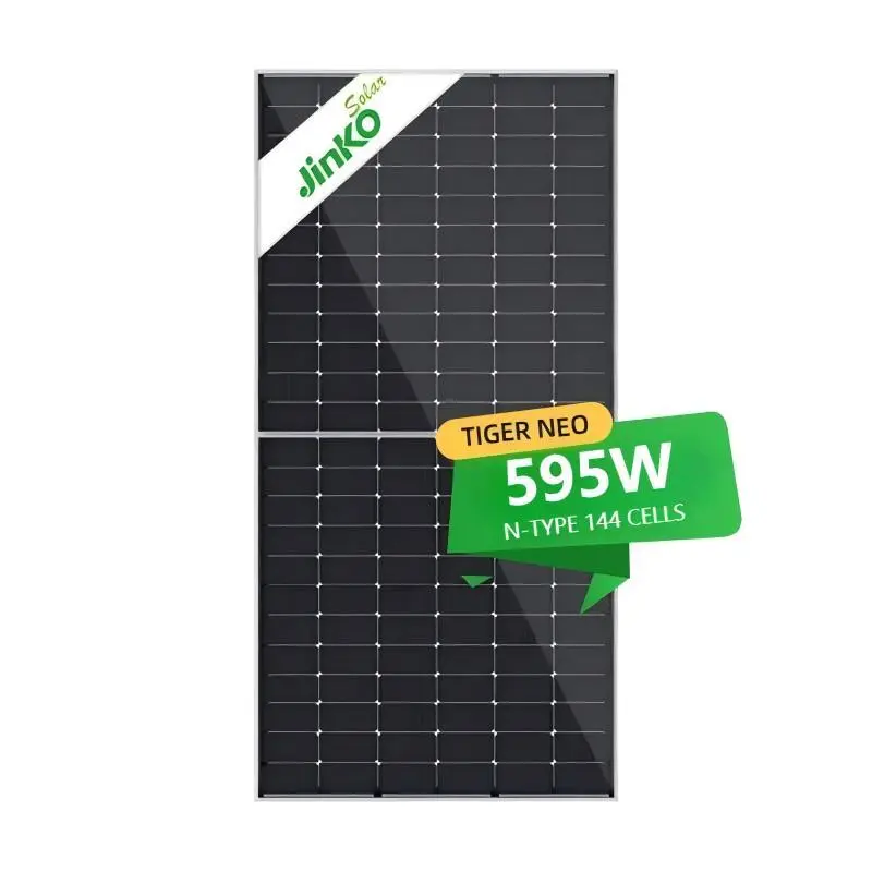 Innovativer Jinko Solar 595W N-Typ doppelseitig mit hoher Effizienz 1