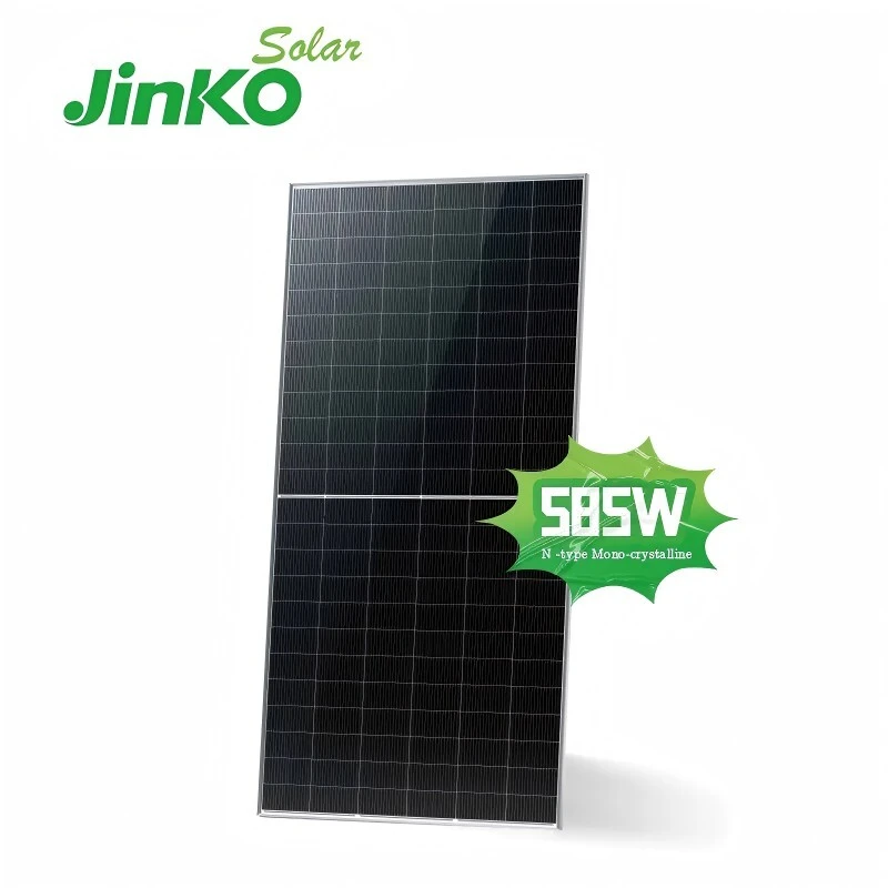 Best Price jinko Tiger Neo N-type Solar Panel 585w Topcon Bifacial Solar Panel JINKO Solar Panel 1