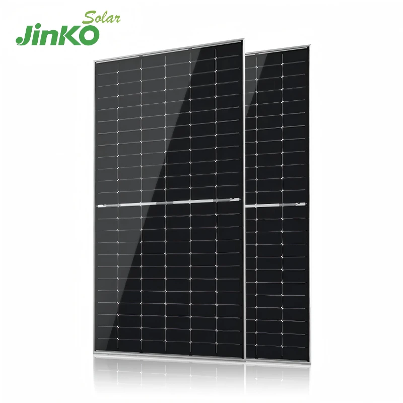 High quality Jinko Tiger Neo N-type 66HL4M-BDV610Watt Solar Panel Half Cell Dual Glass Bifacial Solar 1