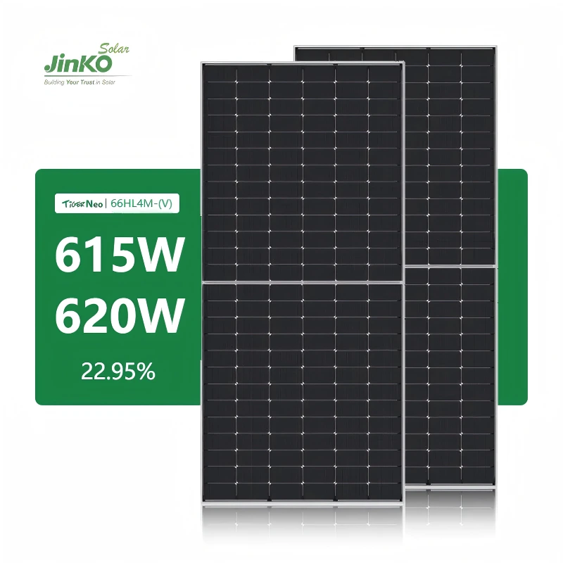 Jinko Tiger Neo 66HL4M-(V) 615w 620Watt N-Typ Mono Gesichtsmodul Jinko Solarpanel Preis 1