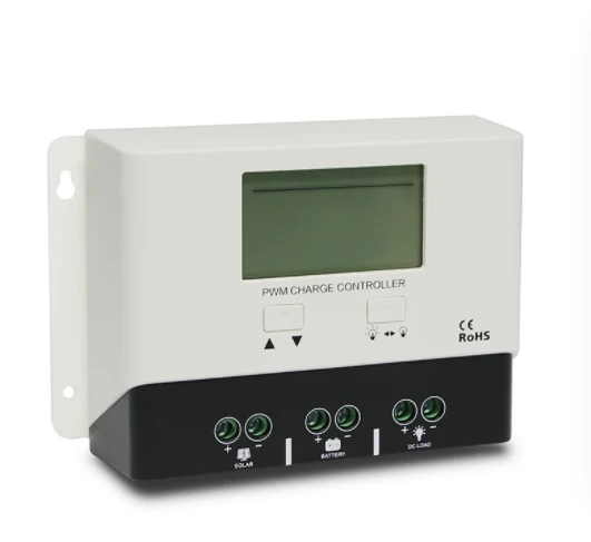 PWM Solar Charge Controller 30A 40A 12V 24V Negative Grounded Bluetooth PVChargePro APP  P2430N 1