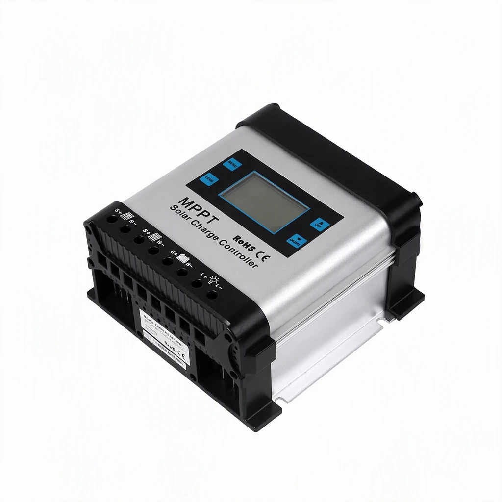 Régulateur de charge solaire MPPT 20A-30A automatique 12V/24V, écran LCD, rendement MPPT de 99 % pour système de régulation de batterie solaire hors réseau 1