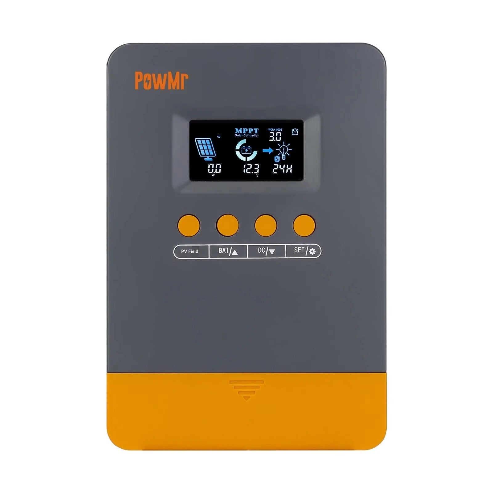 MPPT Solar Charge Controller | POW-M PRO 25A 35A 45A  POW-M PRO MPPT Solar Charge Controller 12V/24V Auto Adapt 1