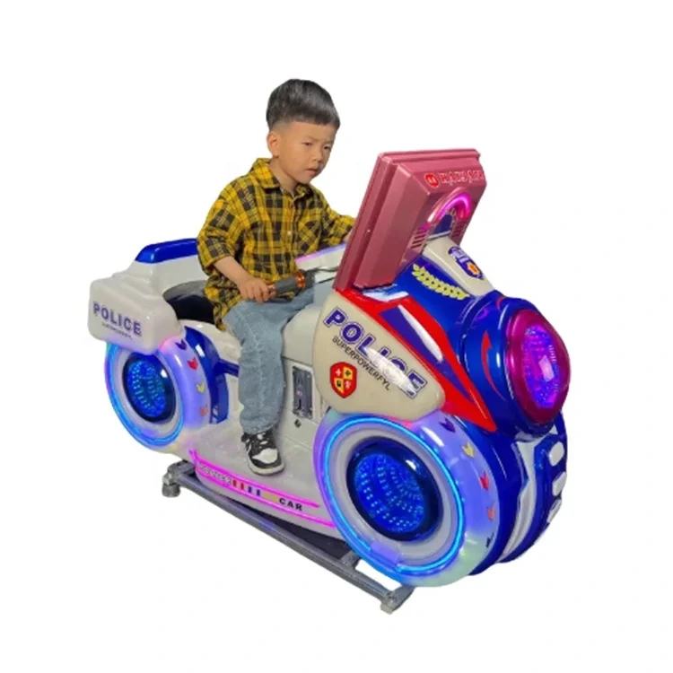 Mesin Hiburan Kustom yang Dioperasikan dengan Koin Mesin Kiddie Ride Mesin Ayunan Anak Ride 1