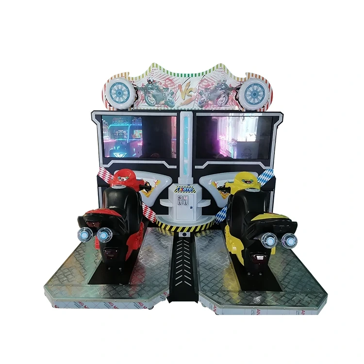 Simulator Dua Pemain Mengemudi Hiburan Arcade Simulator Mesin Game Mobil Balap Grosir 1