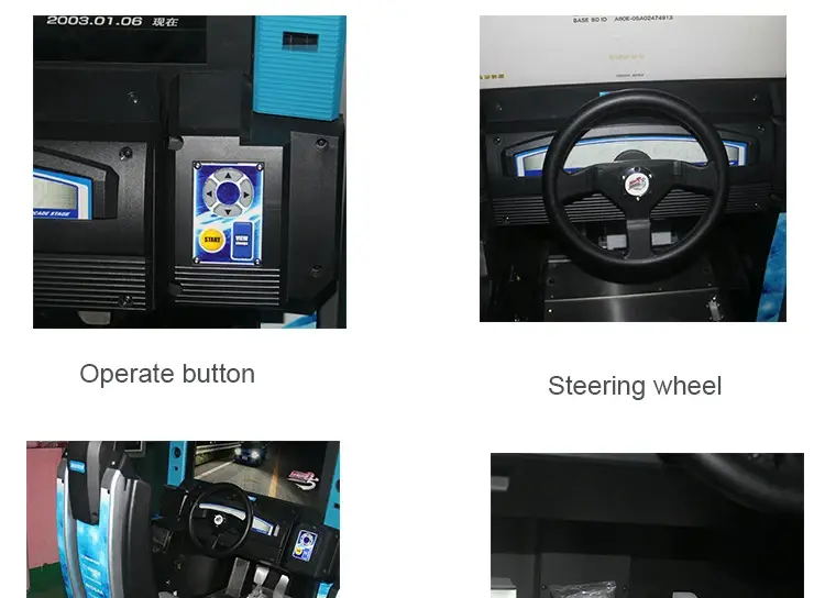 Reliablecustom Made Pinball Machines for Park 110/220V Racing Game 5