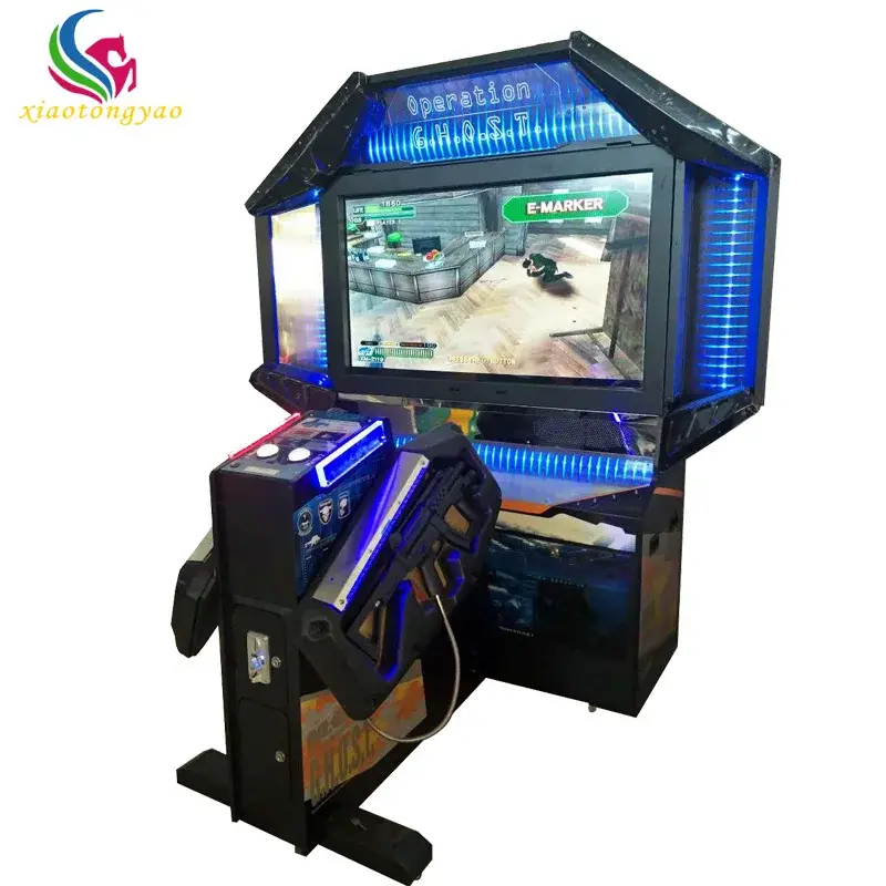 Shooting Arcade Games for Sale Xiaotongyao Shooting Machinealuminum Foil 5