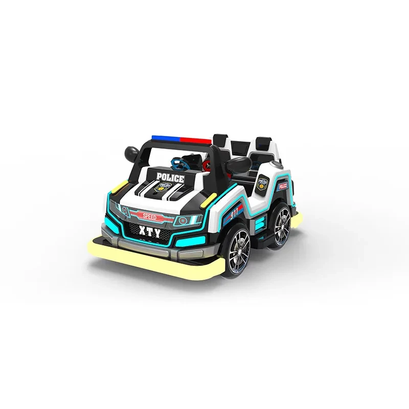 Exquisites elektrisches Polizeiauto für Sightseeing-Kinder – XiaoTongYao 1