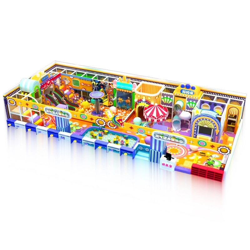 Commercial amusement park equipment customization, indoor PVC soft play equipment, children's gym, amusement park, shopping center, jumping castle 1