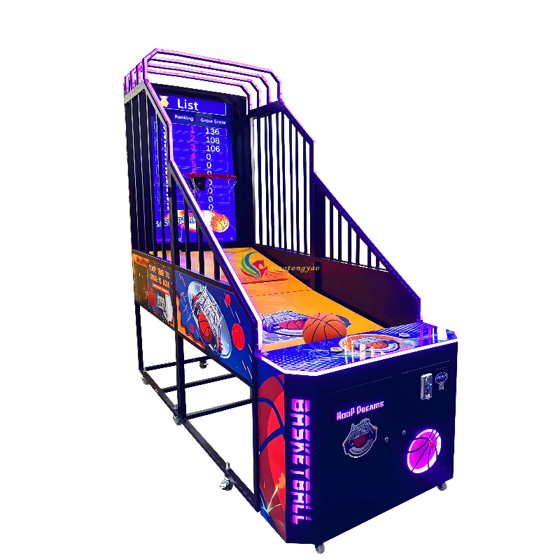 Console de jeu de basket-ball à écran LCD de luxe, panier d'activité, console de jeu de basket-ball de rue 1