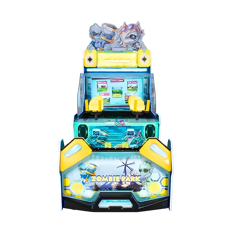 Machine de jeu de tir à l'eau pour enfants, pièce de monnaie Zombie, Machine de jeu vidéo d'arcade 1