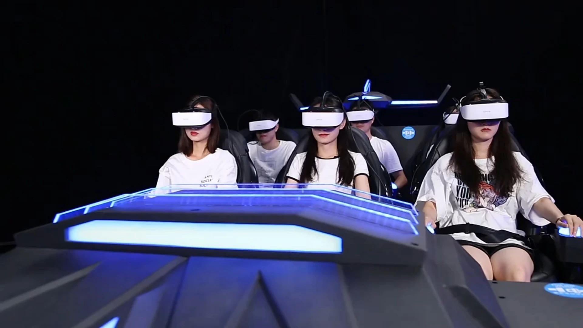 VR amusement theme park, 4 VR spacecraft simulators, 9dVR chairs, virtual reality equipment 1