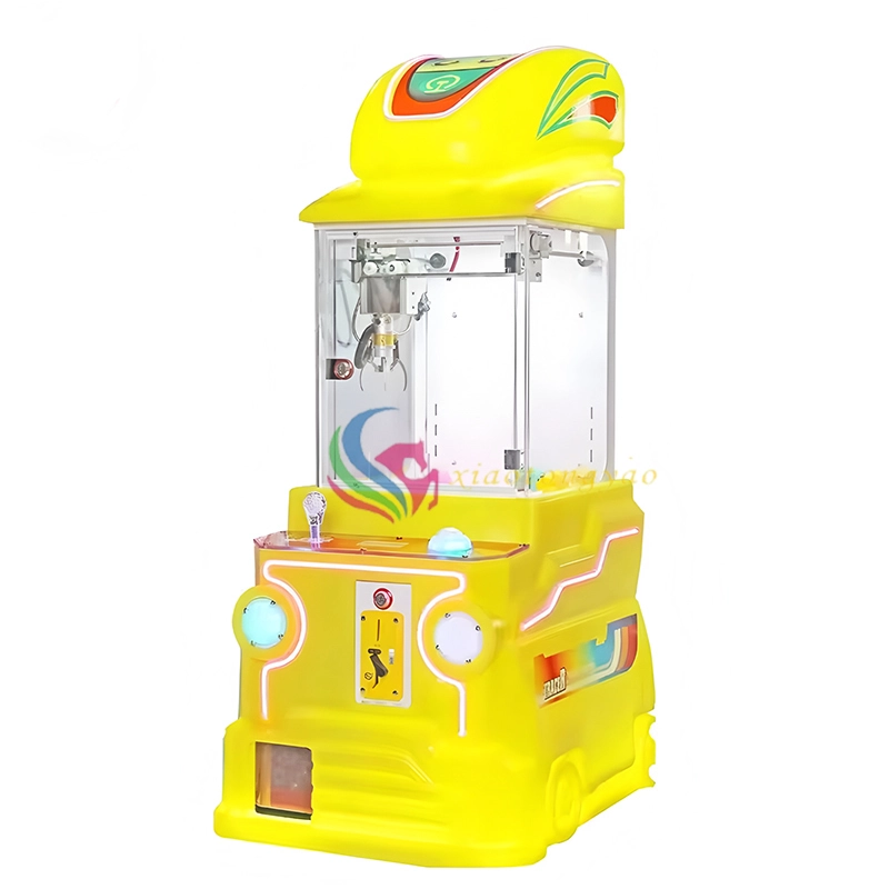 Mini plush toy gripper machine, colorful doll machine, coin operated arcade toy crane, vending machine 1