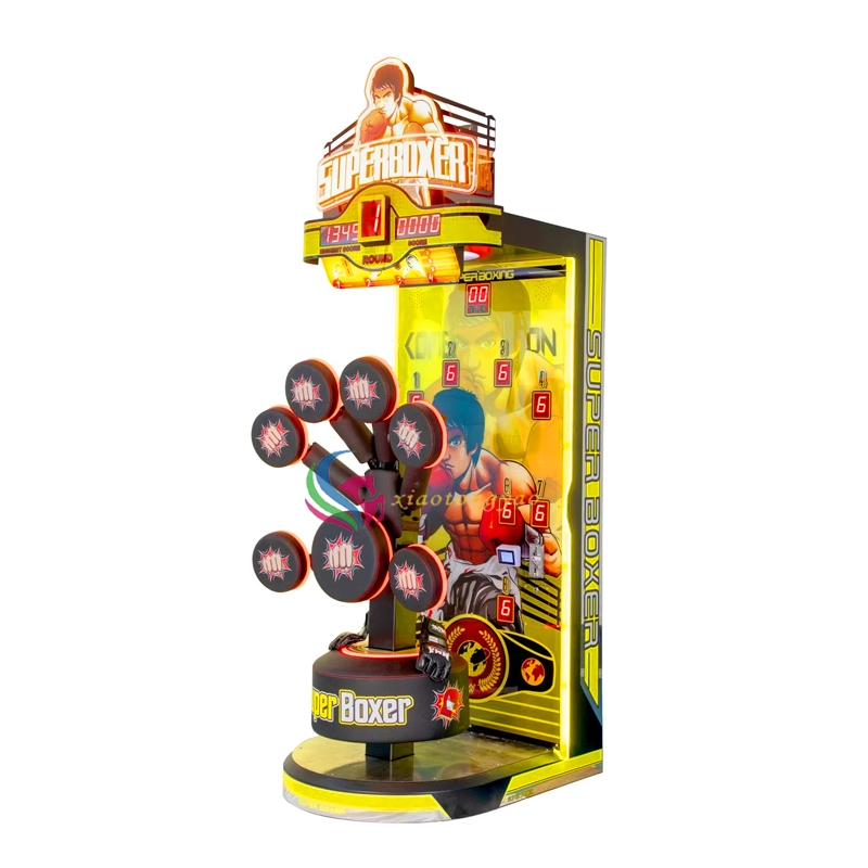 Sports Game 8: Goal Kick and Punch Arcade Boxing Simulator, Coin operated Punch and Score Game Machine 1