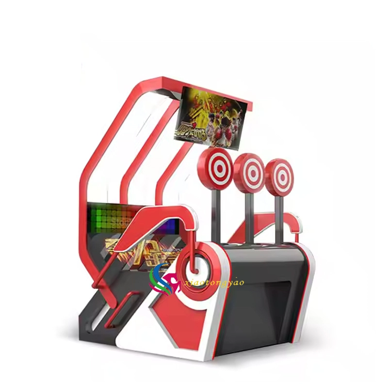 Hot selling indoor sports and amusement coin operated air bag arcade boxer boxing game machine 1