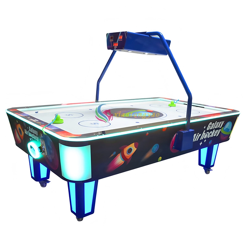 Galaxy themed air suspension hockey machine - a popular competitive equipment in the arcade 1