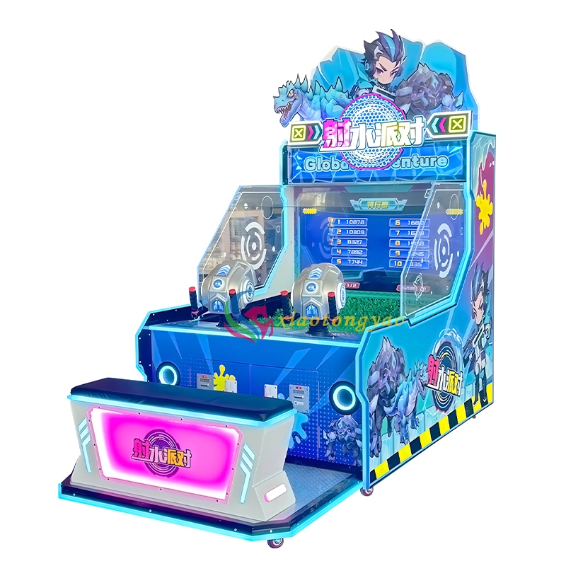 Water Shooting Party and Two Person Competitive Water Gun Game Machine 1