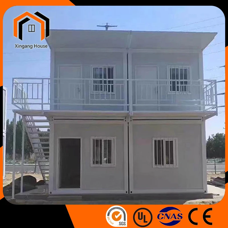 منازل وحدات حديثة عالية الجودة منزل حاوية غرفة نوم 20 قدم منزل جاهز على شكل حرف K 1