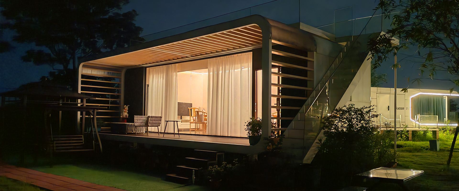 Space Capsule House Mobile Home, New Choice Of Luxury Accommodation.