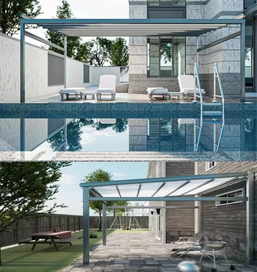 Latest Wall Mounted Louvered Pergola 3