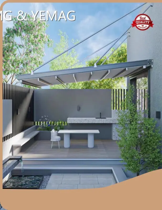 Electric Louvered Pergola Manufacturers 1
