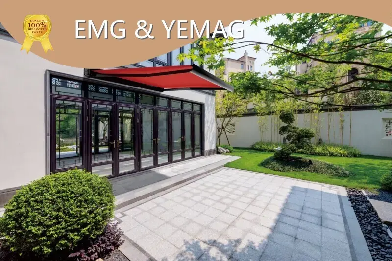 EMG & YEMAG Louvre Roof Pergola Louvre Roof Pergolavendor 1