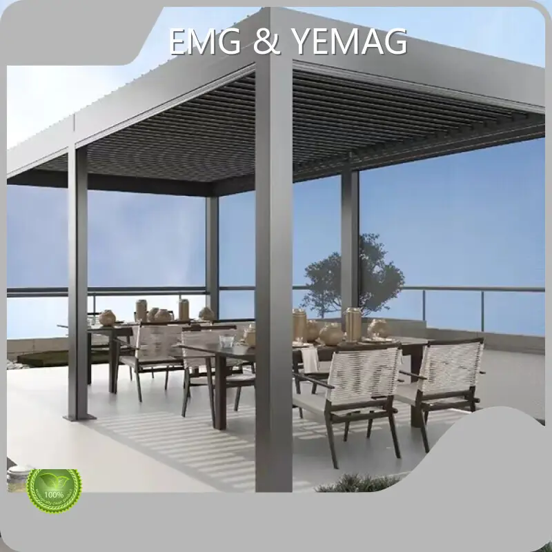 Outdoor Patio Louvres by EMG & YEMAG 1
