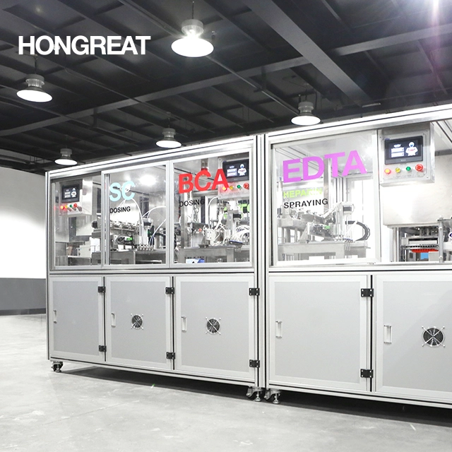 Blood Collection Tube Production Line with CCD Camera Detection 1