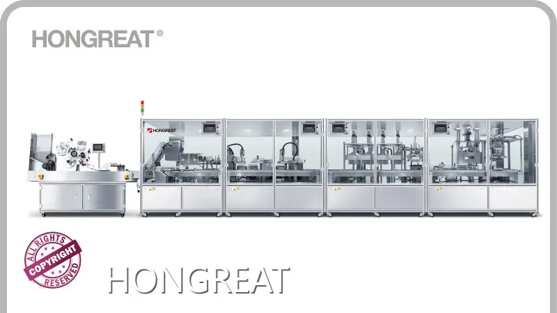 Vacuum Blood Collection Tube Assembly Machine by HONGREAT 1