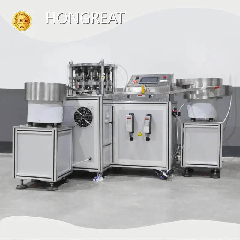 Blood Collection Tube Cap Assembly Machine - - HONGREAT 1