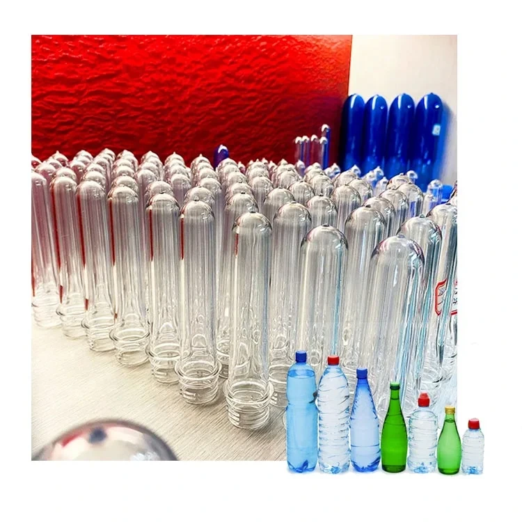 Pet preforma de plástico personalizado Aikedi 28 mm Pco 1810 1881 11 gr 27 Gr Materia prima Botella de agua para mascotas Preforma 500 ml para agua mineral 1