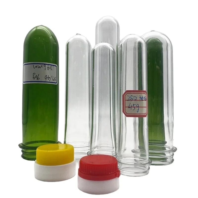 Preformas personalizadas para mascotas de varios tamaños, color verde claro, 65g, 45gr, botella de aceite comestible para mascotas 1