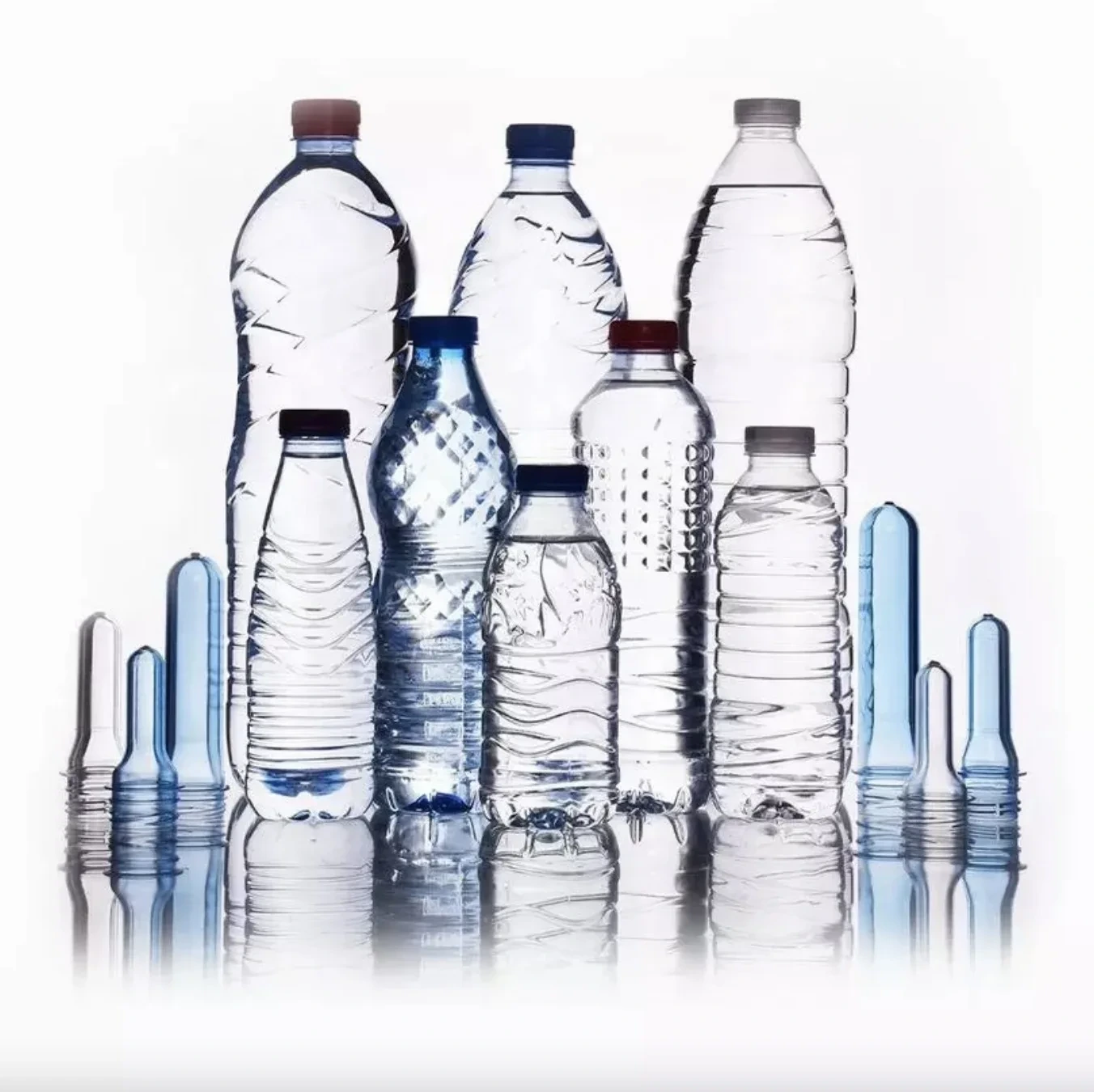 Aikedi personnalisé Pet-préforme 28mm 30mm Pco 1881 préformes pour animaux de compagnie à col court pour souffler une bouteille d'eau 1