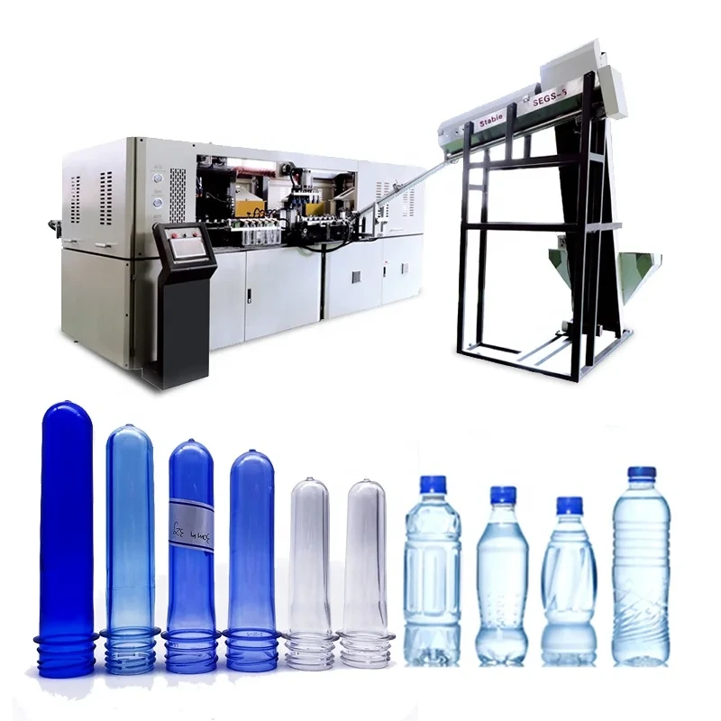 0.6l Se-4/segs4 Mini Automatic Plastic Pet Bottle Stretch Blow Molding Machine For Water Beverage Bottle 1