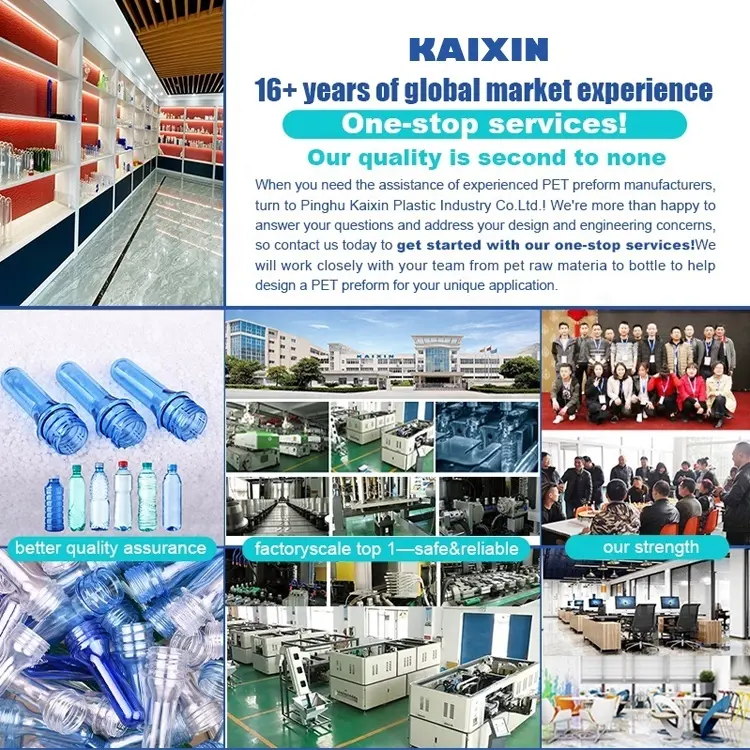 Preform Transparent - Bulk Production - KAIXIN 3
