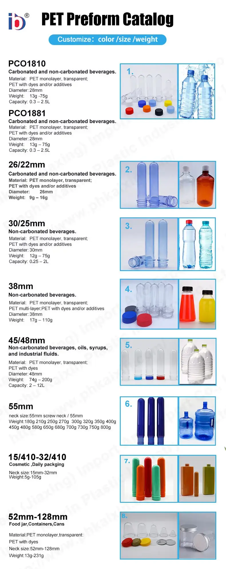 Oem & Odm Preform Price Free Design for Workplace 4
