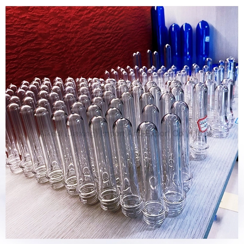 Pet Vorform Bouteille Eau 1.5l 500ml Plástico 28mm 30mm 38mm Pco1881 1810 Preformas de botellas de plástico para mascotas para botellas de agua 1