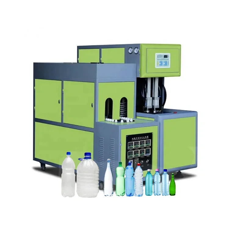 Semi Automatic Pet Bottle Blowing Machine / Pet Plastic Bottle Stretch Blow Moulding Molding Machine 1