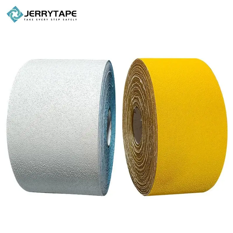 Midlertidig vejmarkeringstape 15cmx33m fra Jerrytape 2